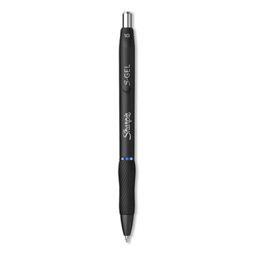 Sharpie® S-Gel™ S-gel High-performance Gel Pen, Retractable, Bold 1 Mm, Blue Ink, Black Barrel, Dozen freeshipping - TVN Wholesale